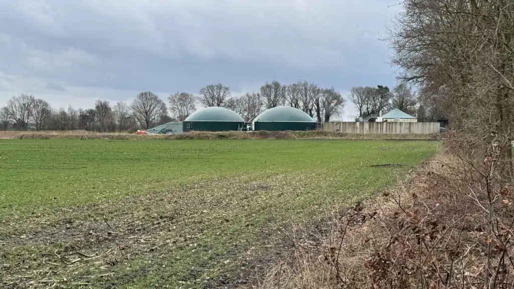 Biogasanlage in der Region
